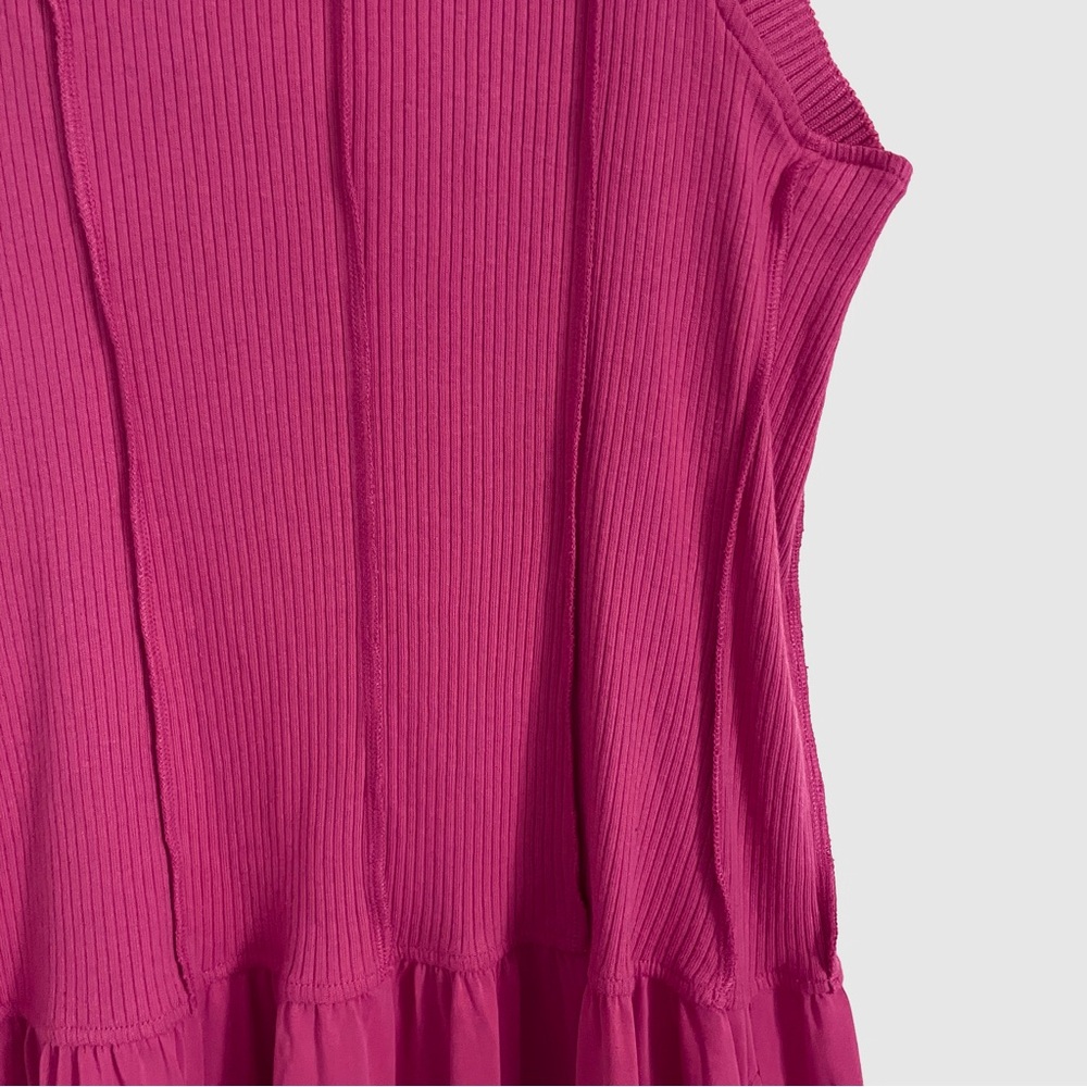 Anthropologie Daily Practice Buzzer Beater Sleeveless Mini Dress  Size M NWT - Picture 7 of 11